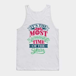 Best Gift for Merry Christmas - It's The Most Wonderful Time Of The Year Tank Top